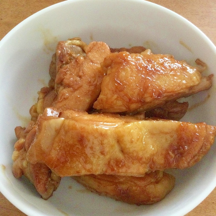 【鶏もも肉】味付けはうなぎのタレのみ☆簡単鶏照り焼